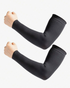 UV Protection Arm Sleeves For Outdoor Sporting Activities (Unisex) - Black