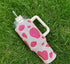 40 Oz Cow Tumbler With Handle Studded Tumbler