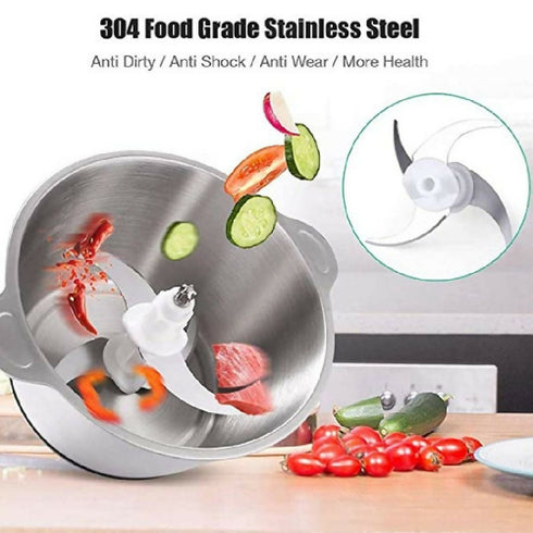 Stainless Steel Electric Chopper 3l