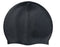 Silicone Swimming Cap for All Ages Junior to Senior - Black