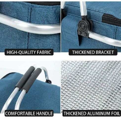 Insulated Storage Basket Picnic Basket