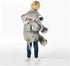 Soft Elephant Plush Toy - Grey