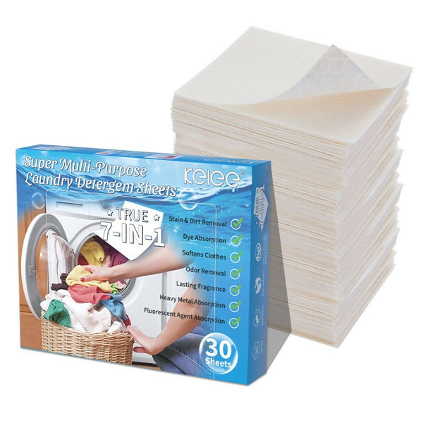 7 in 1 Multi-Purpose Laundry Detergent Sheets