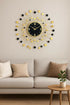 Large Modern Decorated Wall Clock