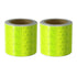 Green Reflective Safety Tape, 2 Rolls- 50mm x 3metres