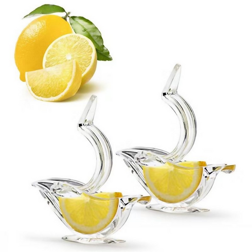 Transparent Acrylic Bird-Shaped Manual Lemon Juicer