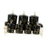 Porcelain Canisters Set Serving Container for Candy Dry Food Black
