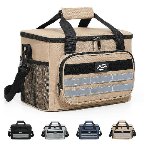 Portable Large Capacity Outdoor Insulated Cooler Bag