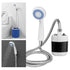 Portable Outdoor USB Rechargeable Emergency Shower for Camping Hiking