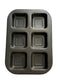 BWH-682 6-Hole Square Wave Baking Pan