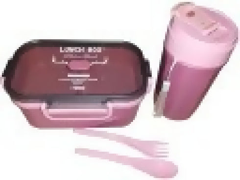 Microwave Safe 1000ml Leak Proof Lunch Box And Tumbler Water Bottle Set