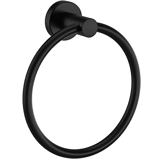 Black Towel Ring