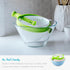Multifunctional Fruit and Vegetable Washer Dryer Drainer - Rotating Drainage Basket