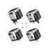 2 USB+1 AC5 Socket Universal Conversion Wall Charger