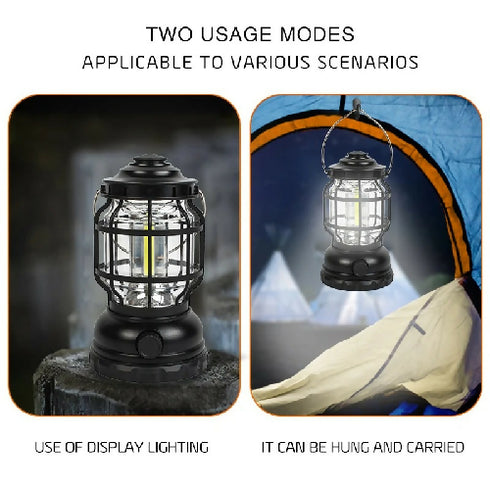 Multifunctional Power Switch Camping Lantern Emergency Light