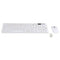 Ultra-thin Wireless Keyboard And Mouse Combo Set - White