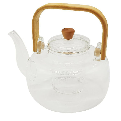 Medium Glass Tea Pot