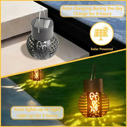 10 solar hanging chandeliers