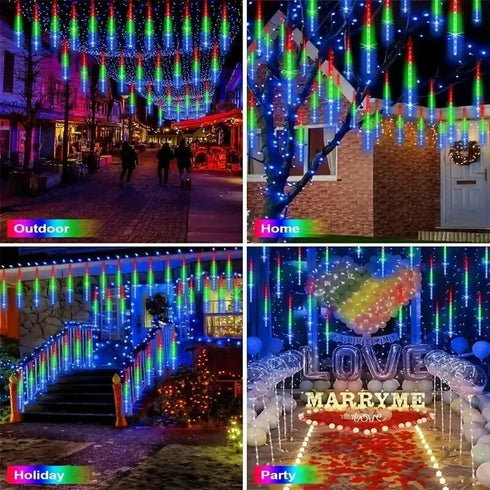 8 Tubes Meteor Shower Lights