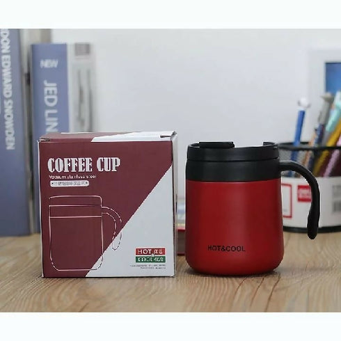 500ml Stainless Steel Thermos Coffee Mug with Handle