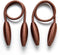 2 Pack Curtain Tiebacks -Brown