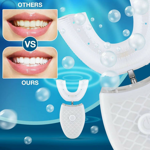 Ultrasonic Electric Toothbrush Adults U Shaped Automatic Toothbrushes