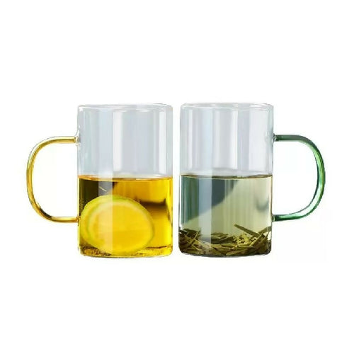 300ml Heat Resistant Transparent Thick Glass Cup