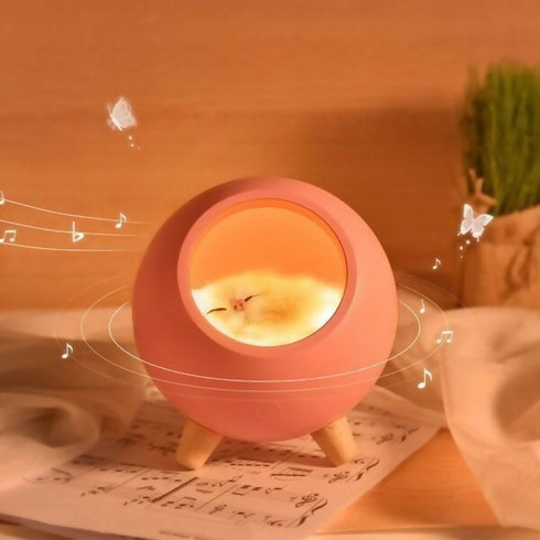 LED Lamp Cute Cat House