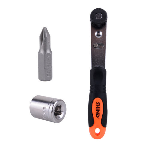 23Pcs, Mini Low Profile 90 Degree Offset Ratchet Screwdriver Set