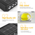 4 Pack Solar Wall Lights Outdoor, 10 LED Solar Fence Light Waterproof Outdoor Up and Down Garden Fence Lighting for Yard Garage Porch Deck Pathway Decoration