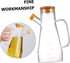 900Ml Transparent Glass Oil Bottle
