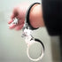 Metal Carbon Steel Handcuffs Double Locking System.