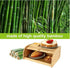 Natural Roll Top Bamboo Wood Bread Box