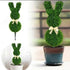 green plant, rabbit, modeling, decorative tree, home decoration ornaments