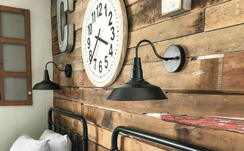 Black Gooseneck Wall Sconces