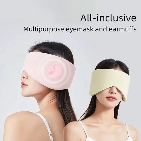 Cool Double-Sense Home Textile Eye Mask Space Capsule Pack Of 2