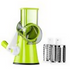 Shredder Tabletop Drum Grater with 3 Interchangeable Drums (Green)