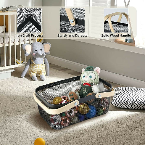 Multi-Functional Mesh Steel Basket
