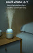Colourful Mini Egg Humidifier With LED Lights - White