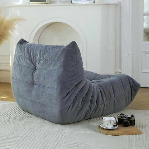 Modern Minimalist Flooring, Sofa, Beanbag Chair, Adult Size, Memory Foam