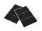 12pcs Black Non Slip Self Adhesive Floor Protectors Rubber Pads for Furniture 25 x 38mm -REF:82410