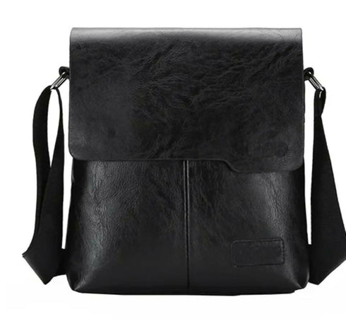 Fashion Men Shoulder Bag PU Leather