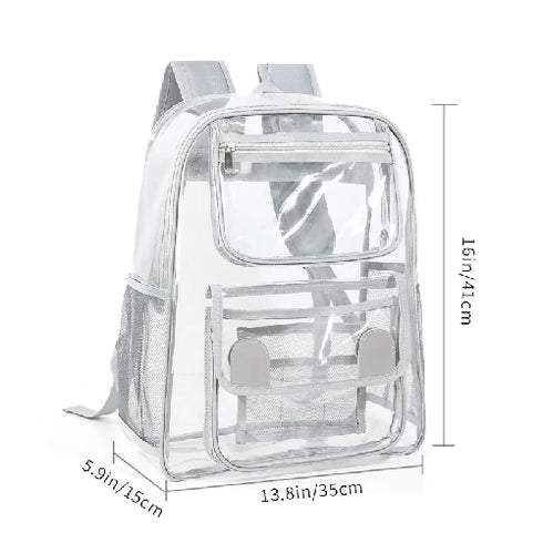Fashion Plastic Transparent PVC Backpack
