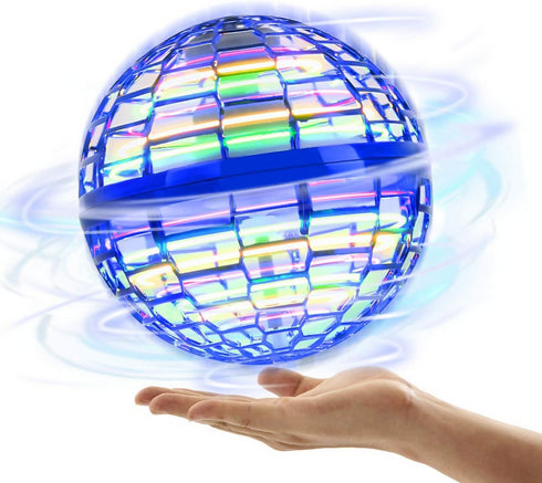 Flying Spinner - Boomerang Hand Controlled Mini Ball-BLUE