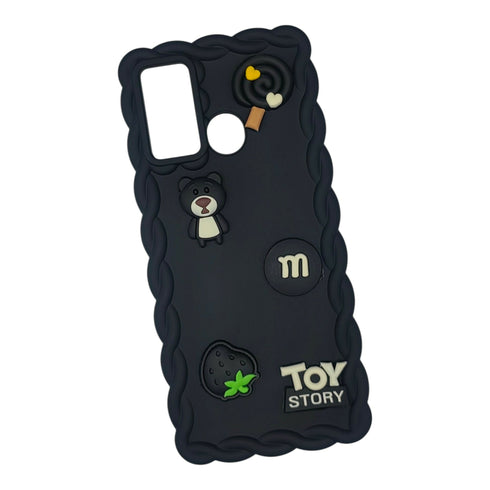 Cute 3D Cartoon Silicone Phone Case Cover Compatible with ITEL - P37 PRO
