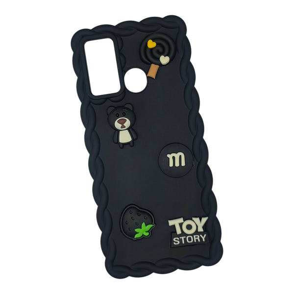 Cute 3D Cartoon Silicone Phone Case Cover Compatible with ITEL - P37 PRO
