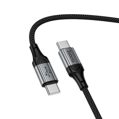 Fast Charging Type-C to Type-C Spring Braided