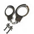 Metal Carbon Steel Handcuffs Double Locking System.