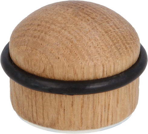 Wooden Door Stopper with Damping Rubber