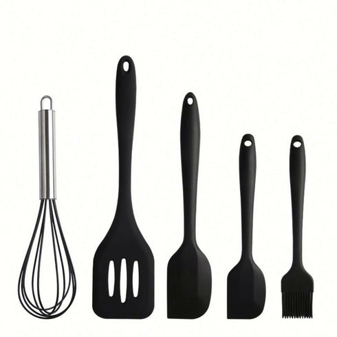 5 Pieces Of Baking Props - Black